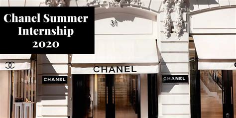 chanel internship 2020